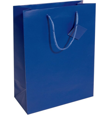 Geschenktasche GT503, allgemein, Kunststoffkordel, Geschenkanhänger, 26cm x 33cm