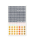 Wochenkalender CO701, Conceptum, schwarz, 1 Woche / 2 Seiten, 14,8x21,3cm (ca. A5), undatiet