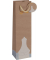 Geschenktasche GT051 Polar bear with shooting star, Weihnachten, Polar bear mit shooting star, farblich passenden Tragekordeln u