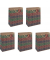Geschenktasche GT043 Cut-out style, Weihnachten, Large: Cut-out-style, Baum/Kerze/Stern, Baum/Kerze/Stern, 260mm x 330mm