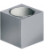 SuperDym-Magnet C5 Strong silbergrau, poliertes Aluminium, 11 x 11 x 11 mm