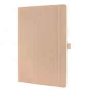 Notizbuch CO331, Conceptum, beige, A4, liniert, 80g, 97 Blatt / 194 Seiten