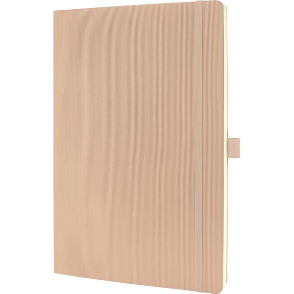 4004360804106 - Notizbuch CO330 Conceptum beige A4 kariert 80g 97 Blatt   194 Seiten 4004360804106 Sigel