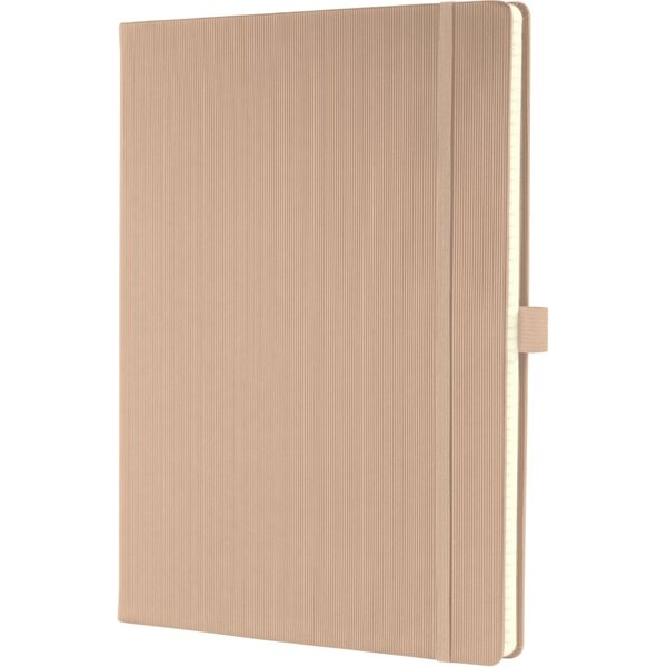 4004360804199 - Notizbuch CO641 Conceptum beige A4 liniert 80g 97 Blatt   194 Seiten 4004360804199 Sigel