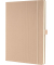 Notizbuch CO640, Conceptum, beige, A4, kariert, 80g, 97 Blatt / 194 Seiten