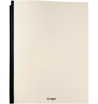 Schnellhefter Flex CF304, A4, chamois, Karton, 80g, Vorderdeckel opak