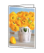 Grußkarten Ranunculus DS104 11,5cm x 17cm (BxH) 220g ohne Text Motiv Glanzkarton FSC