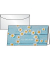 Gutscheinkarte Daisy DS102 21cm x 10,5cm (BxH) 220g mit vorgedruckten Textfeldern Motiv Glanzkarton