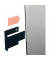 Ablageschale Glasboard, Magnetboard 16 x 5,4 x 4,3 cm (B x H x T) ABS Kunststoff anthrazit
