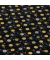 Geschenkpapier Weihnachts-Geschenkpapier GP117, Sterne/Kreise, 70cm x 5m, gold/silber/schwarz