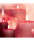 Weihnachtsbriefumschläge Red Candlelight DIN lang mit Fenster