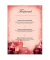 Motiv-Weihnachtsbriefpapier Red Candlelight DP138 A4 90g 