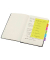 Haftmarker HN205, TABS MARKER NOTES, 98x148mm, gelb/orange/pink/grün/blau/violett