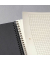 Collegeblock CO822 Conceptum, Softwave, kariert / kariert Rand links, A5+, 80g, schwarz, 80 Blatt