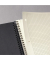 Collegeblock CO820 Conceptum, Softwave, kariert / kariert Rand links, A4+, 80g, schwarz, 80 Blatt