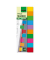 Haftmarker HN684, Multicolor transparent, 44x12,5mm, gelb/orange/grün/blau/lila/pink/rot, ohne, rechteckig