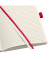 Notizbuch CO324, Conceptum, rot, A5, kariert, 80g, 97 Blatt / 194 Seiten