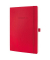 Notizbuch CO315, Conceptum, rot, A4, liniert, 80g, 97 Blatt / 194 Seiten