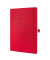 Notizbuch CO314, Conceptum, rot, A4, kariert, 80g, 97 Blatt / 194 Seiten