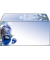 Weihnachtsumschl&auml;ge Weihnachtskugeln Blue Harmony DU036, Din Lang, 90g