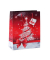 Geschenktasche GT 023 Sparkling Tree, Weihnachten, Sparkling Tree, mit Glanzlackierung und Geschenkanhänger, Sparkling Tree, 17c