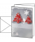 Weihnachtskarten Three Trees A6 inkl. weißen Umschlägen DS454