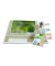 Haftmarker HN604, Recycle, 50x80mm, 4-farbig sortiert, ohne, rechteckig