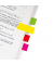 Haftmarker HN655, neon, 12x60mm, 5-farbig sortiert, ohne, rechteckig