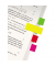 Haftmarker HN655, neon, 12x60mm, 5-farbig sortiert, ohne, rechteckig