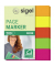 Haftmarker HN655, neon, 12x60mm, 5-farbig sortiert, ohne, rechteckig
