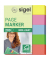 Haftmarker HN625, brillant, 12x50mm, 5-farbig sortiert, ohne, rechteckig