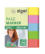 Haftmarker HN625, brillant, 12x50mm, 5-farbig sortiert, ohne, rechteckig