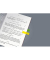 Haftmarker HN615, Haftmarker transparent, 60x50mm, 5-farbig sortiert, ohne, rechteckig