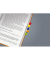 Haftmarker HN677, TRANSPARENT, 84x50mm, 7-farbig sortiert, ohne, rechteckig