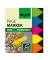 Haftmarker HN613, TRANSPARENT, 60x45mm, 5-farbig sortiert, ohne, Pfeil