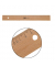Holz-Lineal 719400000 braun 40cm mit Tuschekante