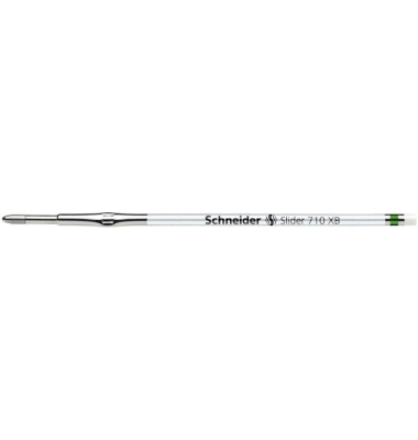 Kugelschreibermine Slider 710 XB grün, dokumentenecht, Format X20