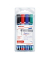 Flipchartmarker-Set 380, 380-4 S, Pack, rot,blau,grün,schwarz, 1,5-3mm Rundspitze