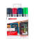 Windowmarker Kreidemarker, 4090-4999, Etui, 4-farbig sortiert, 4-15mm, Keilspitze