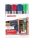 Windowmarker Kreidemarker, 4090-4999, Etui, 4-farbig sortiert, 4-15mm, Keilspitze