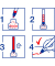 Permanentmarker 25 EcoLine, 25/4, Packung, 4-farbig sortiert, 1mm Rundspitze