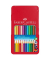 Buntstifte-Set Colour Grip, 112413, 12-farbig sortiert, dreikant, Etui  Metall