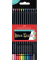 Buntstifte-Set Black Edition, 116412, farbig sortiert, dreikant, ergonomisch, Packung