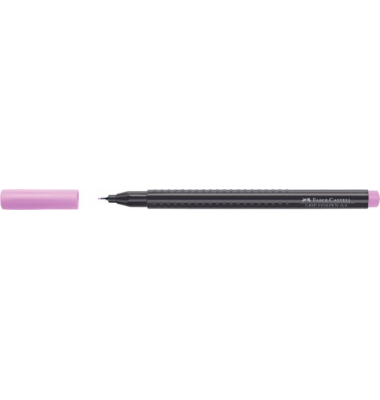 Fineliner 1516 Grip, 151619, schwarz (Schreibfarbe: magenta hell), 0,4mm