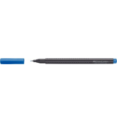 Fineliner 1516 Grip, 151651, schwarz (Schreibfarbe: helioblau r&ouml;tlich), 0,4mm