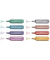 Textmarker TL 46, 154689, Etui, farbig sortiert (gold/silber/rose/rubin/blau/gr&uuml;n/rot/violett), 1-5mm Keilspitze