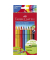 Buntstifte Jumbo Grip 8-farbig sortiert 10 x 175mm mit Bleistift