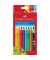 Buntstifte Jumbo Grip 8-farbig sortiert 10 x 175mm mit Bleistift