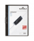 Klemmhefter DURAQUICK 20 227001, A4 schwarz, für ca. 20 Blatt, Polypropylen (PP)