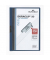 Klemmhefter DURACLIP 30 220028, A4 blau, für ca. 30 Blatt, Polyvinylchlorid (PVC)